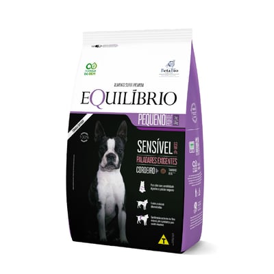 Ração Sensível Cordeiro Equilíbrio Para Cães Adultos De Porte Pequeno - 7,5 Kilos