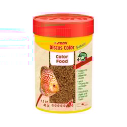 Racao Sera Discus Color Nature Para Peixes 42G