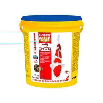 Racao Sera Koi Professional Spirulina Colorante 7Kg
