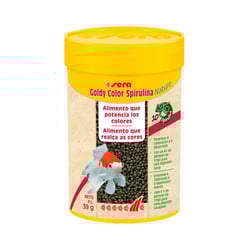 Racao Sera Para Peixes Goldy Color Spirulina - 39 Gramas