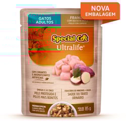 Ração Special Cat Frango Para Gatos Adultos - 85G