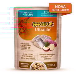 Ração Special Cat Gatos Adultos Peixe - 85G