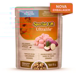 Ração Special Cat Gatos Filhotes Frango 85G - 1 Unidade