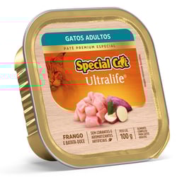 Ração Special Cat Patê Frango Para Gatos Adultos - 100G