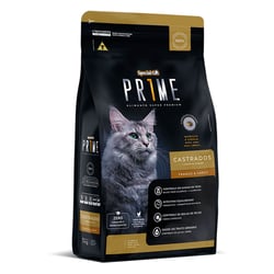 Ração Special Cat Prime Castrados Frango E Arroz - 10,1Kg