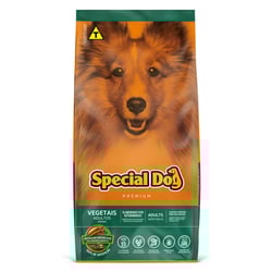 Ração Special Dog Adultos Vegetais - 15Kg