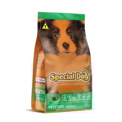 Ração Special Dog Junior Vegetais Para Cães - 3Kg