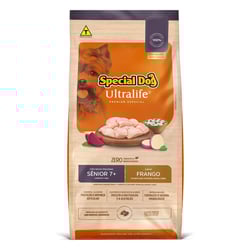 Ração Special Dog Ultralife Frango Para Cães Sênior Pequenas Raças - 10,1 Kilos