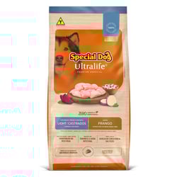 Ração Special Dog Ultralife Light Frango E Arroz Para Cães De Raças Médias E Grandes - 15Kg
