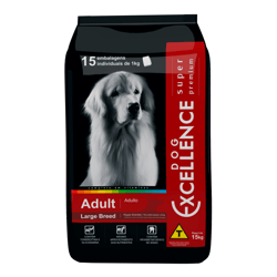 Ração Super Premium Dog Excellence Large Adult 15Kg - Cães