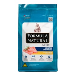 Ração Super Premium Fórmula Natural Para Gatos Castrados Adultos Frango - 7Kg