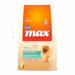 Ração Total Alimentos Max Profissional Adulto Frango E Arroz Para Cães De Raças Pequenas - 2Kg