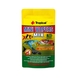 Ração Tropical Para Peixes - Mini Wafers Mix 18G - 1 Unidade