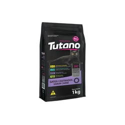 Ração Tutano Para Gatos Castrados Sabor Carne - 1 Unidade - 1 Kilo