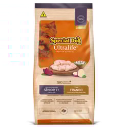 Ração Ultralife Frango E Arroz Special Dog Para Cães Sênior De Raças Pequenas - 1Kg - 1 Kilo