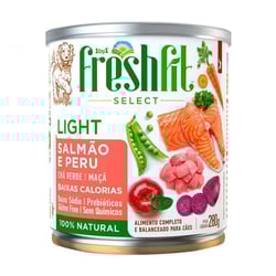 Ração Úmida Benefit Light Salmão E Peru Para Cães - 208G