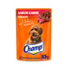 Ração Úmida Champ Sabor Caseiro Carne Para Cães Adultos - 85G