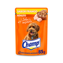 Ração Úmida Champ Sabor Caseiro Frango Para Cães Adultos - 85G