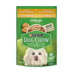 Ração Úmida Dog Chow Frango Para Cães Adultos De Raças Pequenas - 100G