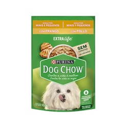 Ração Úmida Dog Chow Frango Para Cães Adultos Mini E Pequenos - 100G