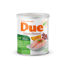 Ração Úmida Due Seleção Natural Frango Para Cães Adultos - 300G