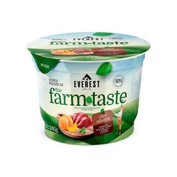 Ração Úmida Everest The Farm Taste Para Cães Adultos - Cubos De Carne Ao Molho Com Abóbora E Ervilha - 245G