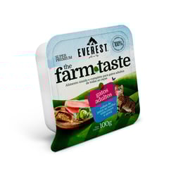 Ração Úmida Everest The Farm Taste Para Gatos Adultos - 100G
