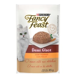 Ração Úmida Fancy Feast Demi Glace Frango Para Gatos - 85G