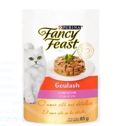 Ração Úmida Fancy Feast Goulash Atum - 85G