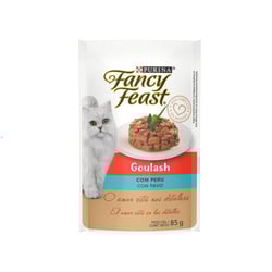Ração Úmida Fancy Feast Goulash Peru - 85G