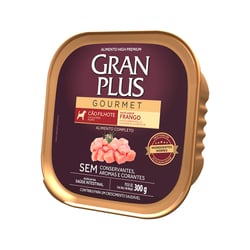 Ração Úmida Filhotes Granplus Gourmet Patê Frango - 300G