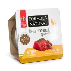 Ração Úmida Fórmula Natural Fresh Meat Gourmet Atum Para Gatos Adultos - 70G