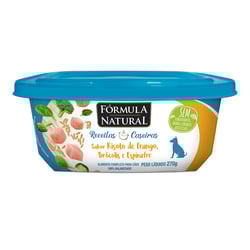 Ração Úmida Fórmula Natural Para Cães Adultos Sabor Risoto De Frango, Brócolis E Espinafre - 270G