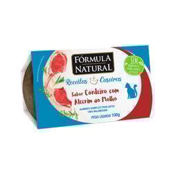 Ração Úmida Fórmula Natural Para Gatos Adultos Sabor Cordeiro Com Alecrim - 100G