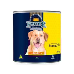 Ração Úmida Foster Patê Para Cães Adultos Sabor Frango - 280G