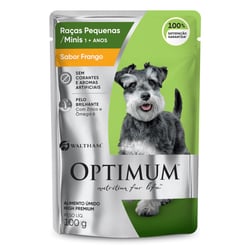 Ração Úmida Frango Optimum Para Cães Adultos De Raças Pequenas - 100G - 1 Unidade