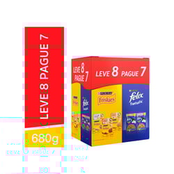 Ração Úmida Friskies E Felix - Promoção Leve 8 Pague 7 Para Gatos