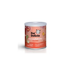Ração Úmida Gatos Pet Delicia Natural Escondidinho Suíno - 320G