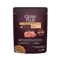 Ração Úmida Granplus Gourmet Trato Urinário Para Gatos Adultos Sabor Frango - 85G - 1 Unidade