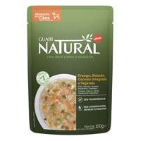 Ração Úmida Guabi Natural Sabor Frango E Salmão Para Cães - 100G