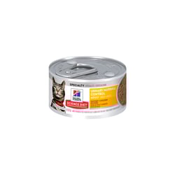 Ração Úmida Hill'S Science Diet Cuidado Urinário E Bolas De Pelo Sabor Frango Para Gatos Adultos - 85G