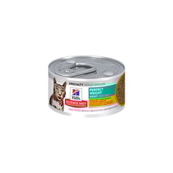 Ração Úmida Hill'S Science Diet Peso Perfeito Sabor Frango 82G Para Gatos Adultos