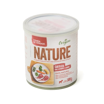 Ração Úmida Joy Origem Nature Cordeiro Com Espinafre E Legumes Para Cães Adultos - 300G