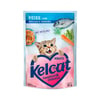 Ração Úmida Kelcat Peixe, Ervilha E Cenoura - 85G - 1 Unidade