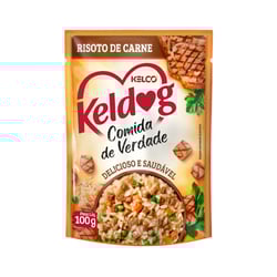 Ração Úmida Keldog Risoto De Carne Para Cães - 100G