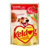 Ração Úmida Keldog Sachê Carne Com Ervilha E Cenoura Para Cães - 100G