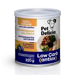 Ração Úmida Low Carb Pet Delícia Para Cães 320G - 1 Unidade