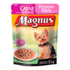 Ração Úmida Magnus Sabor Carne Para Cães Adultos De Pequeno Porte - 85G
