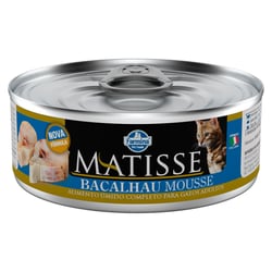Ração Úmida Matisse Mousse Bacalhau Para Gatos Adultos - 85G