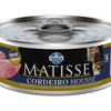 Ração Úmida Matisse Mousse Cordeiro Para Gatos Adultos 85G - 1 Unidade